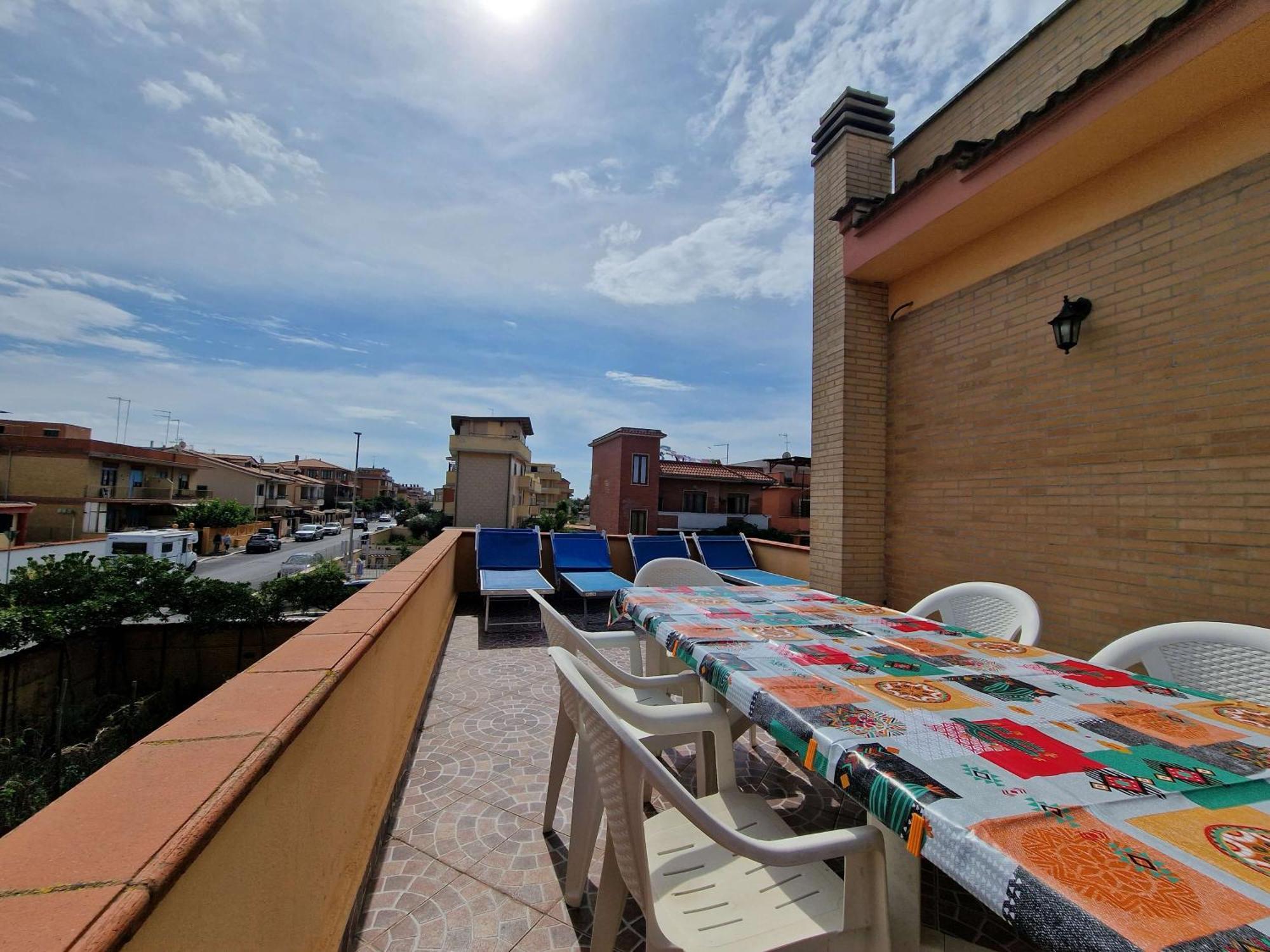 Appartement Vista Mare House à Fiumicino Extérieur photo